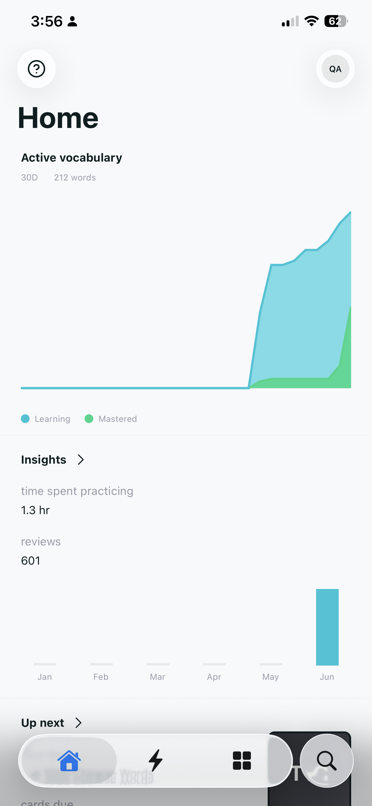 Yumei app dashboard preview